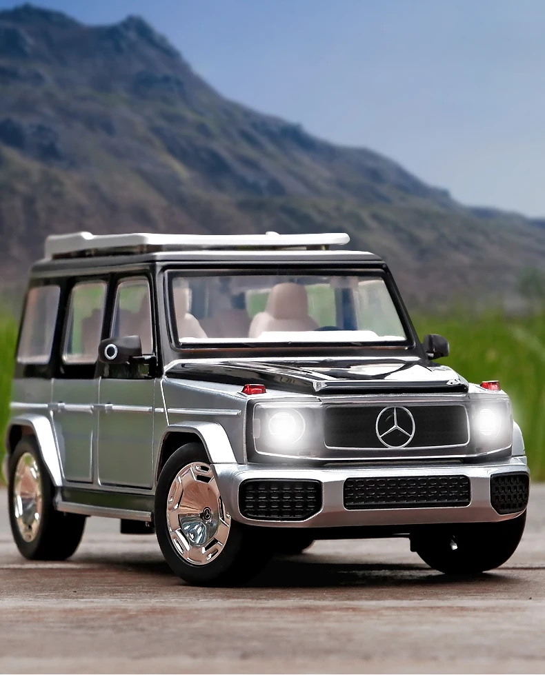 Mercedes Benz EQG G-class 1:24 Ölçekli Model Araba 
