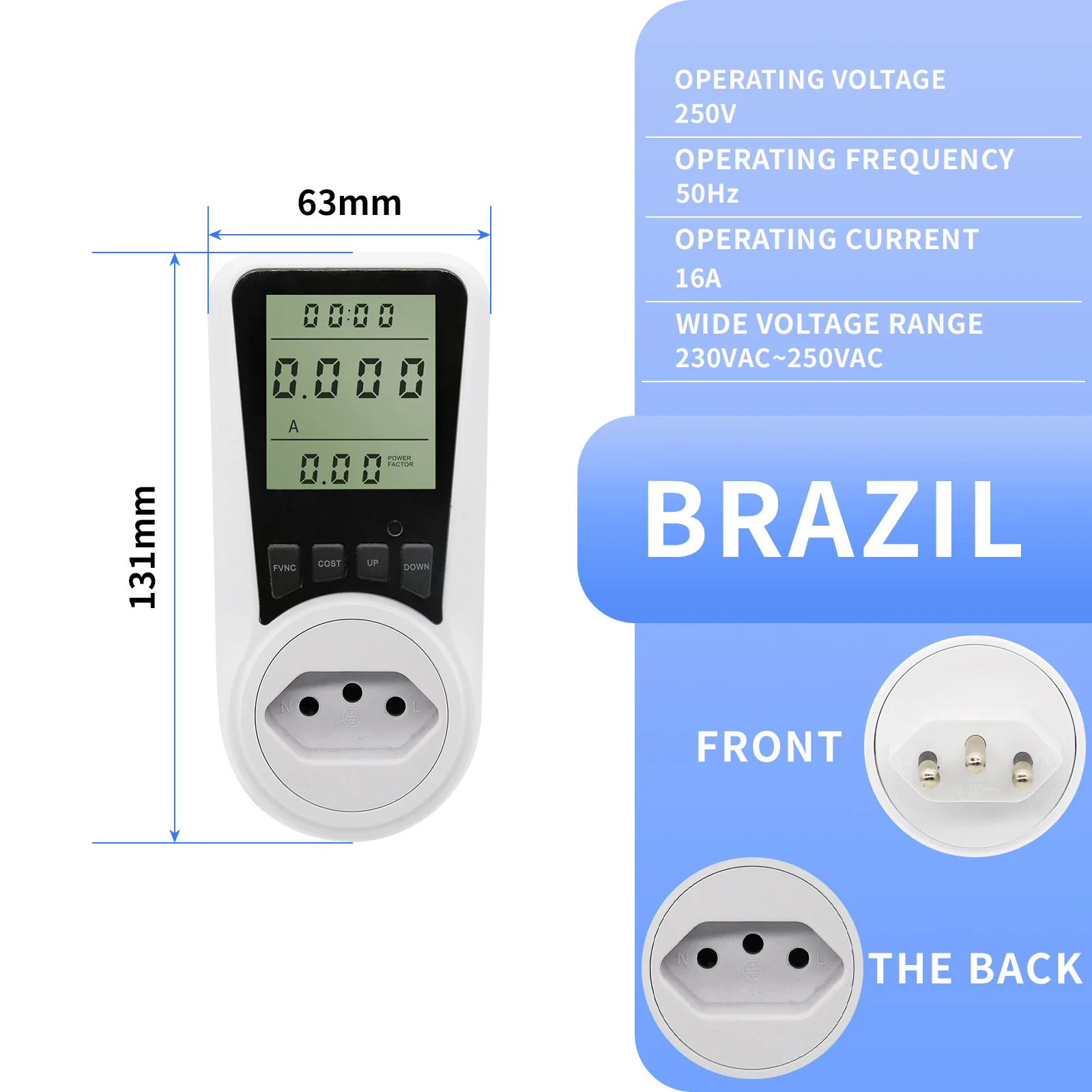 Smart Plug-In Power Meter for Efficient Energy Monitoring