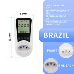 Smart Plug - In Power Meter for Efficient Energy Monitoring (Brazilian plug)