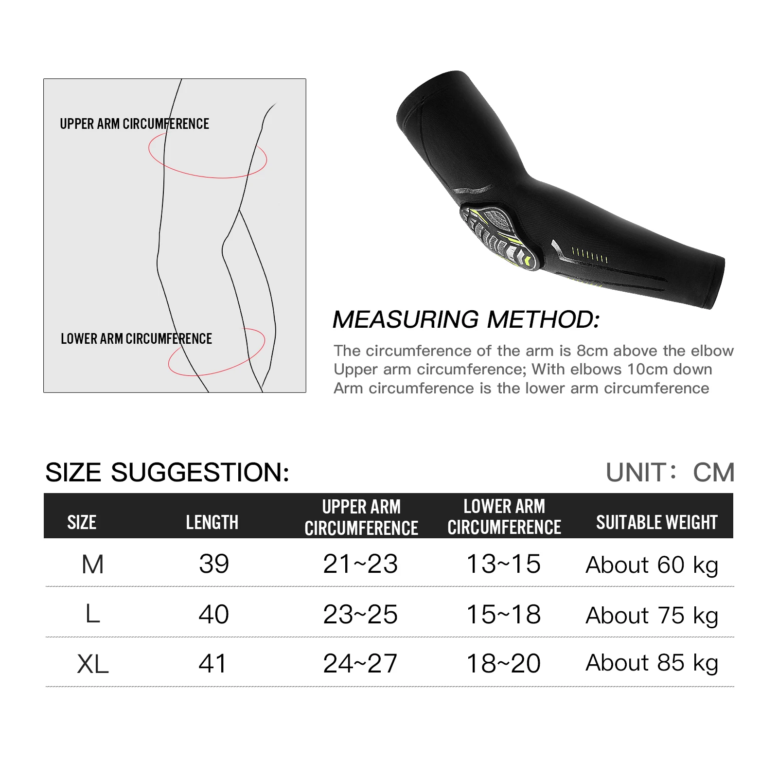 1Pcs Elastic Basketball Elbow Pads Arm Sleeve Crashproof Honeycomb Elbow Support Sport Safety Elbow Protector Guard