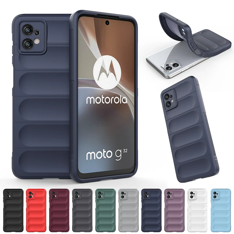 For Motorola Moto G73 G62 G32 Case Silicone Soft TPU Protection Phone Case For Moto G32 G 32 6.5 Rugged Shockproof Back Cover_voghion.com