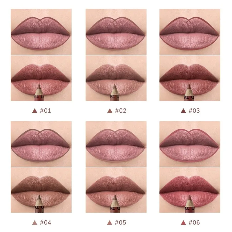 Lipliner Pencil Set Lipstick Pen Eye Makeup Pen Eyebrow Pencil 12 Colors lip liner pencil lip liner lipliner pencil lip liner set