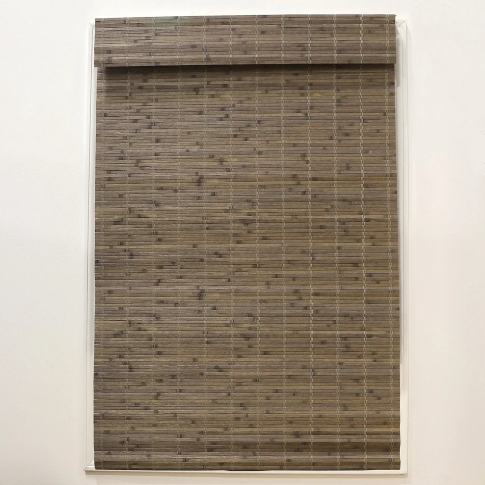 Natural Cordless Bamboo Roman Shades for Windows