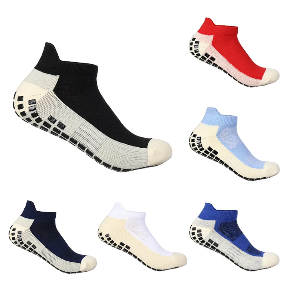 

1 Pair Towel Bottom Soccer Socks Sportswear Glue Thickening Sports Sock Sweat Absorption Antiskid Cycling Socks Racing