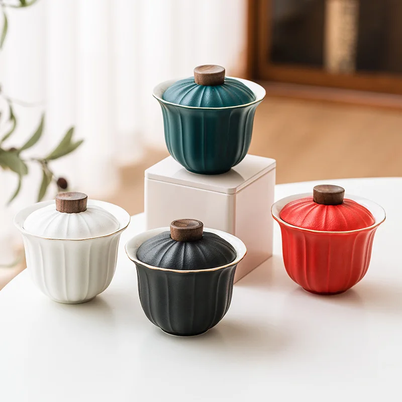 Description Picture 6 of itemGlass Ceramic Travel Tea Set Portable Outdoor Teas Making Equipment One Pot Two Cups Teas Kettle Tea Making Pot Teacup Teaware