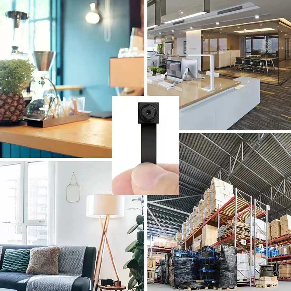 Indoor Mini Camera 1080P HD - Wireless P2P Live View, MicroSD Storage & Real-Time Alerts for Baby/Pet Care (Daytime Use) 6