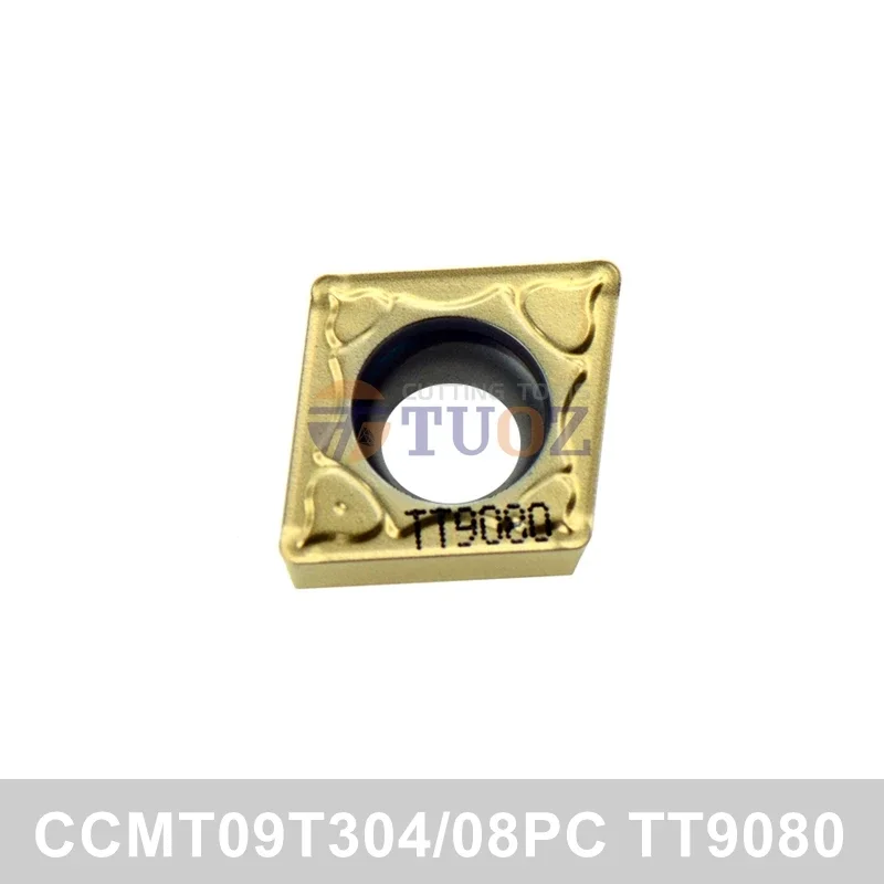 

100% Original CCMT09T304PC CCMT09T308PC TT9080 Carbide Insert CCMT 09T304 09T308 -PC CCMT09 CNC Lathe Cutter Turning Tools