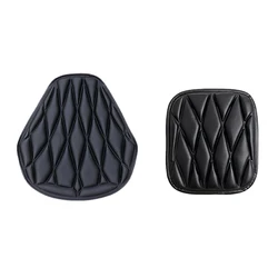 BLALION 3D Comfort Air Motorcycle Seat Cushion - Breathable, Waterproof, Shock - Absorbing Pad with Heat Insulation (Front Back)