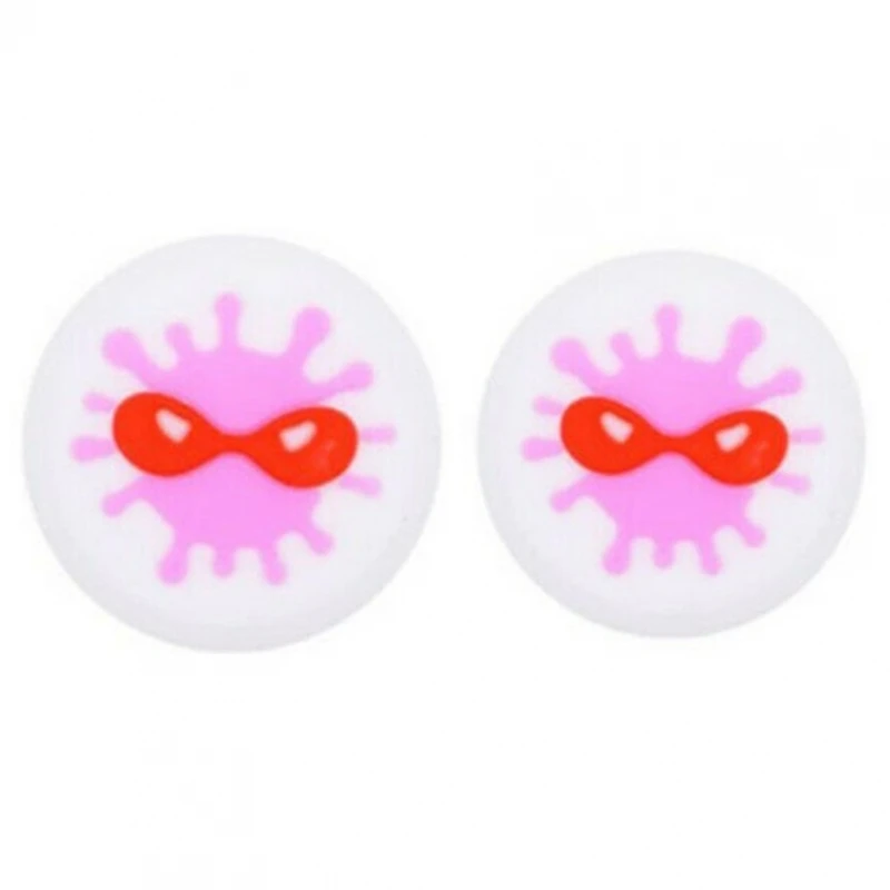 Impugnature Joystick Per Nintendo Switch, Lite, Gomma Protettiva, Splat White Splatoon # Nintendo Switch (Hac-001, Hac-001(-01)) # Nintendo Switch Lit