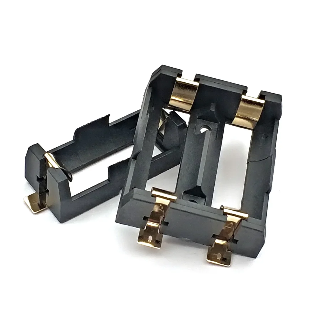 1S 2S 18350 Battery Holder with Bronze Pins 1 2 Slot, Battery Storage Box, Battery Case, Battery Holder, Battery Box, Battery Placeholder