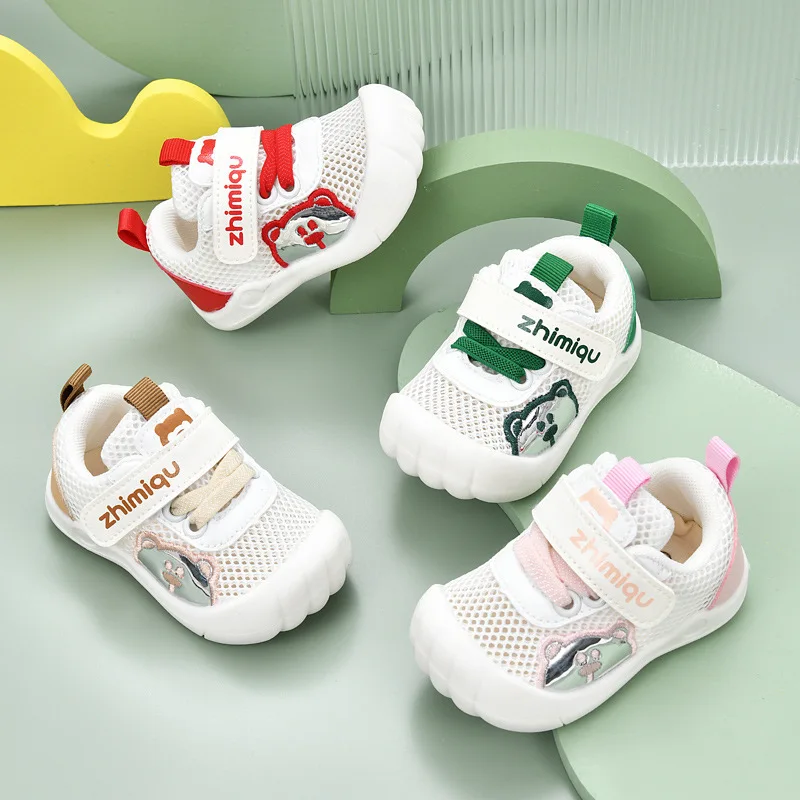 Chaussures d'été respirantes pour bébés garçons et filles, baskets pour enfants, l'offre elles souples, coordonnantes, taille de degré 14-21