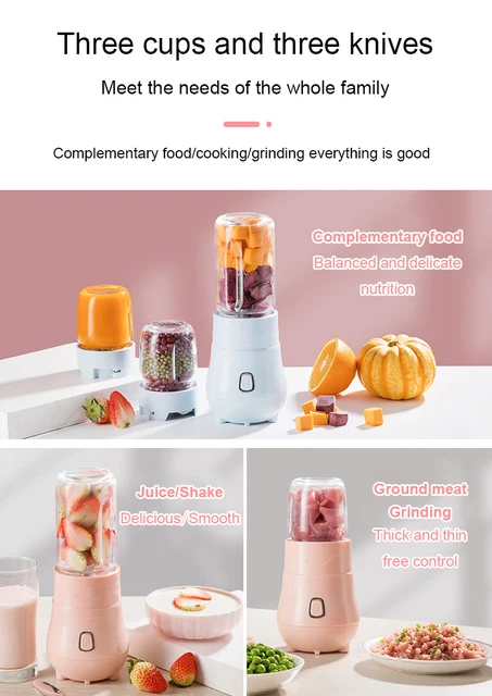 250ml Automatic Food Blender 8 Main Functions Baby Food Supplement Maker  Rice Paste Fish Meat Puree Machine Stirring Mixer - Blenders - AliExpress