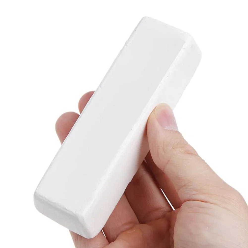 Metal polishing paste Stainless Steel Metal Polishing Wax Solid Polishing Paste Decontamination Scratch Repair and Removal of Abrasive Blocks