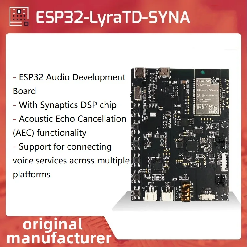 

ESP32-LyraTD-SYNA Audio Development Board Support Wake on Speech Recognition