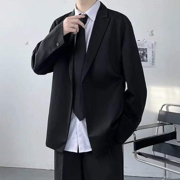 남성용 다용도 솔리드 캐주얼 루즈 포켓 재킷, 단추 코트, 소년 캐주얼 포켓 목욕, 가을 겨울