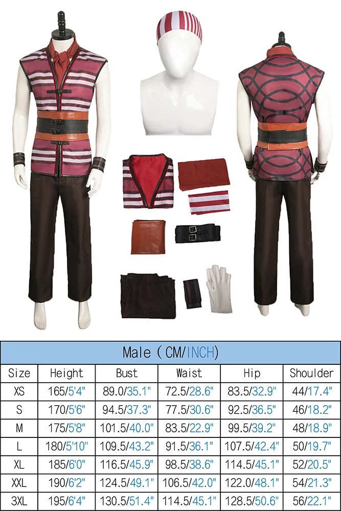 thumbnail image 1 of Disfraz de Cosplay de TV Piece Buggy, sombrero de pirata de fantasía, abrigo, pantalones, traje de Carnaval de Halloween para hombres adultos, juego de rol masculino, 1 of 5