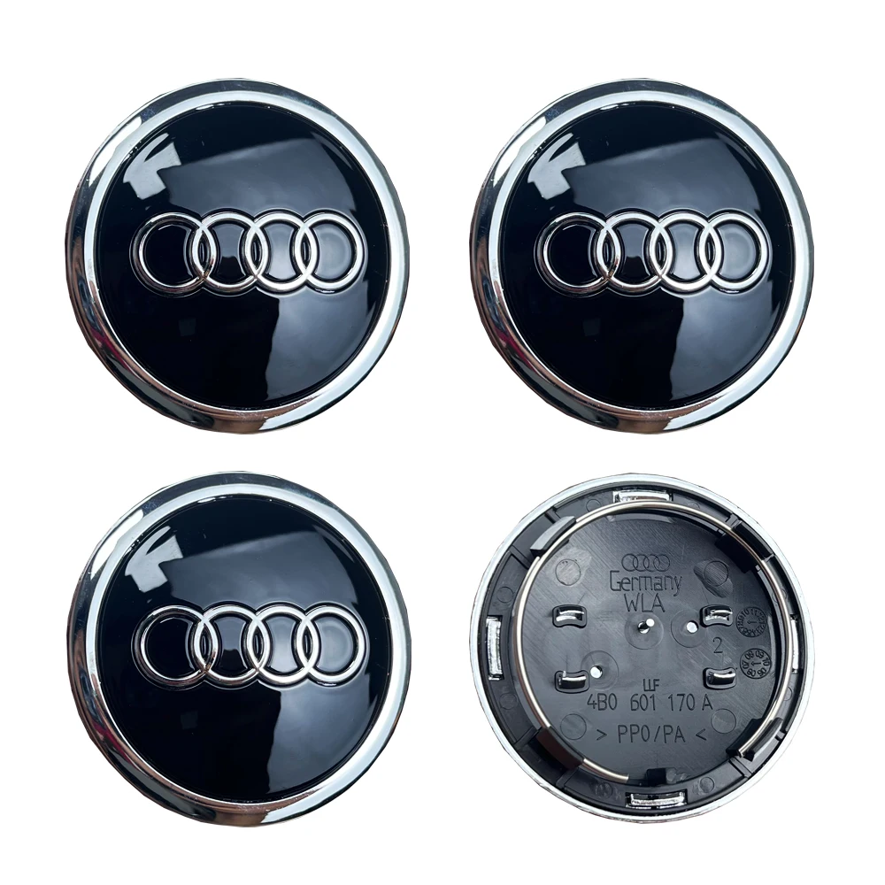 4pcs Car Wheel Center Cap Hub Covers Badge - 60mm to 69mm