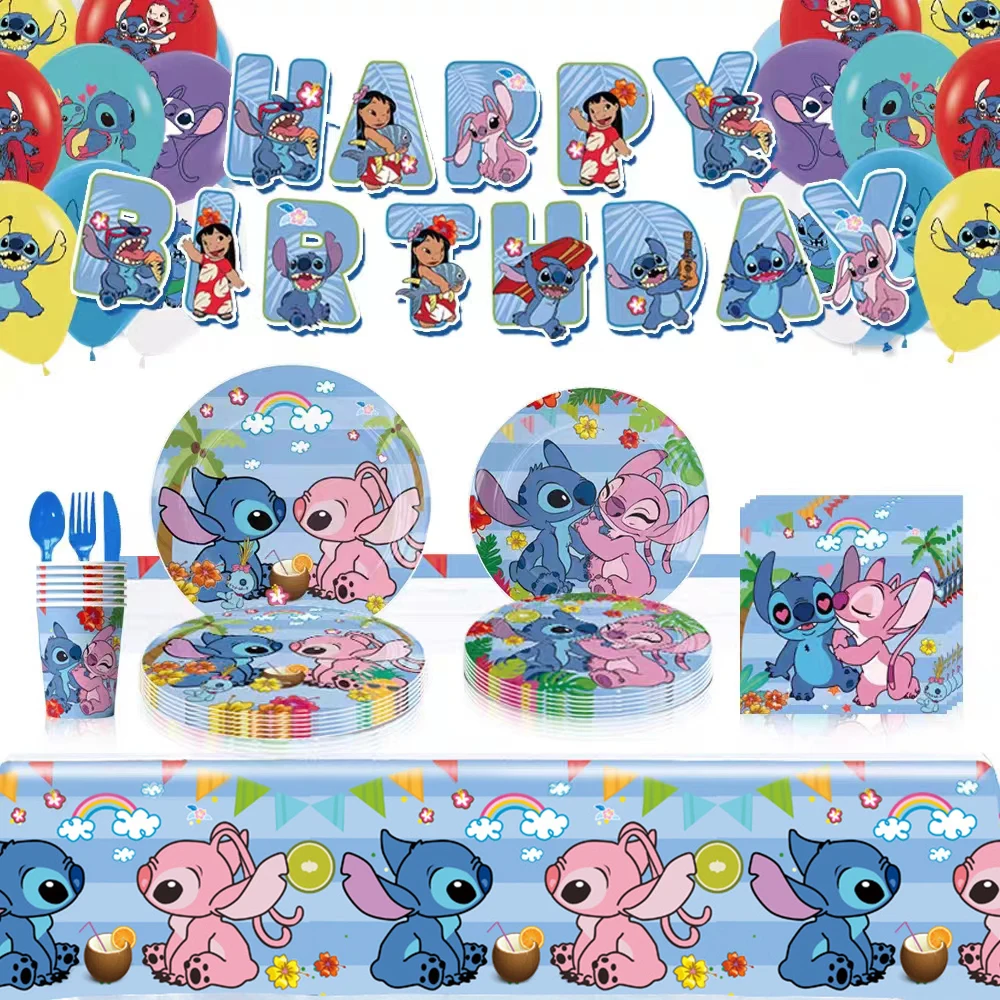 Disney Stitch Birthday Party Decorations Lilo Stitch Theme