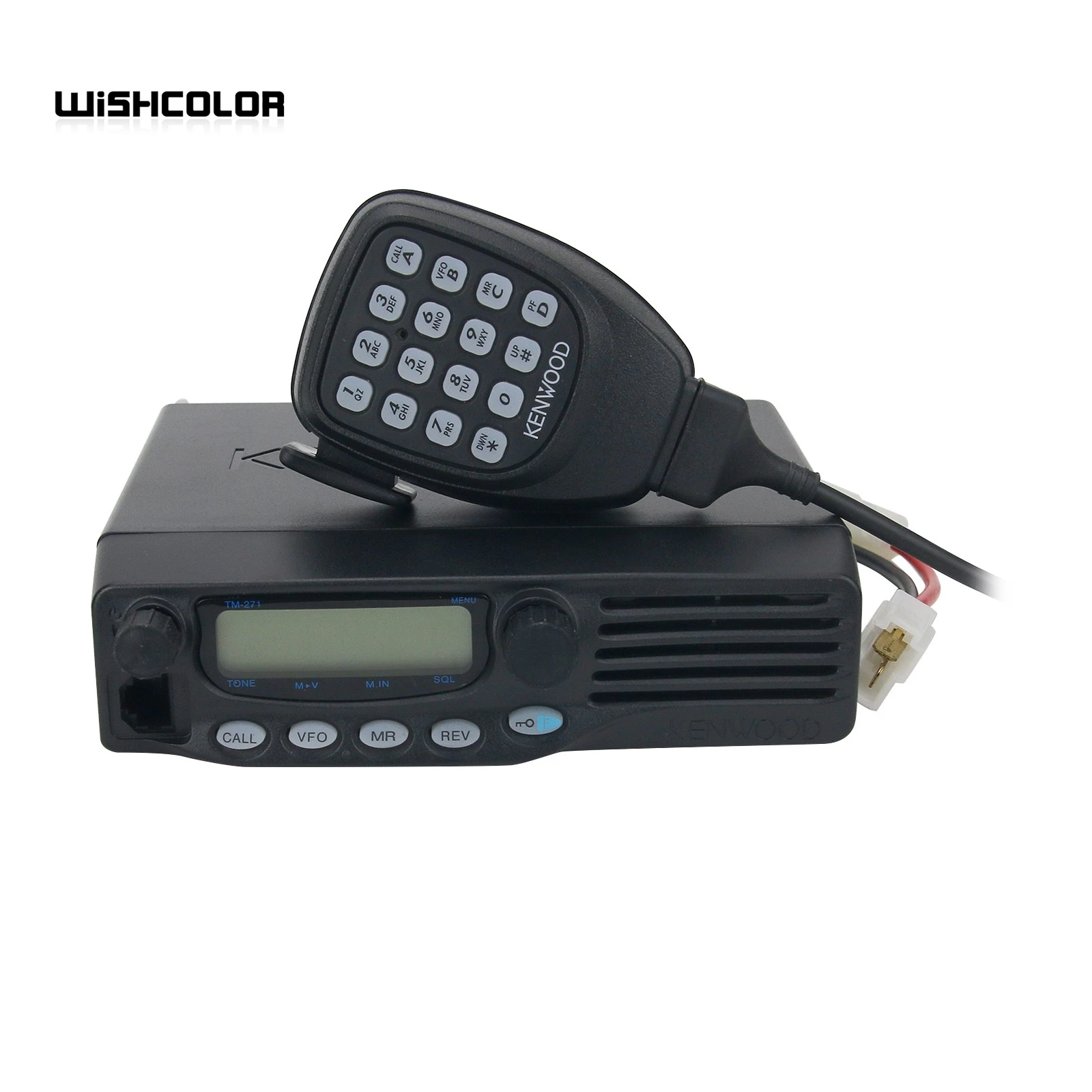 enchufe No es suficiente Nominal Wishcolor Radio móvil TM 271A, transceptor VHF FM, estación Base, distancia  de más de 10KM Para KENWOOD, 136 174MHz, 60W|Partes de comunicaciones| -  AliExpress