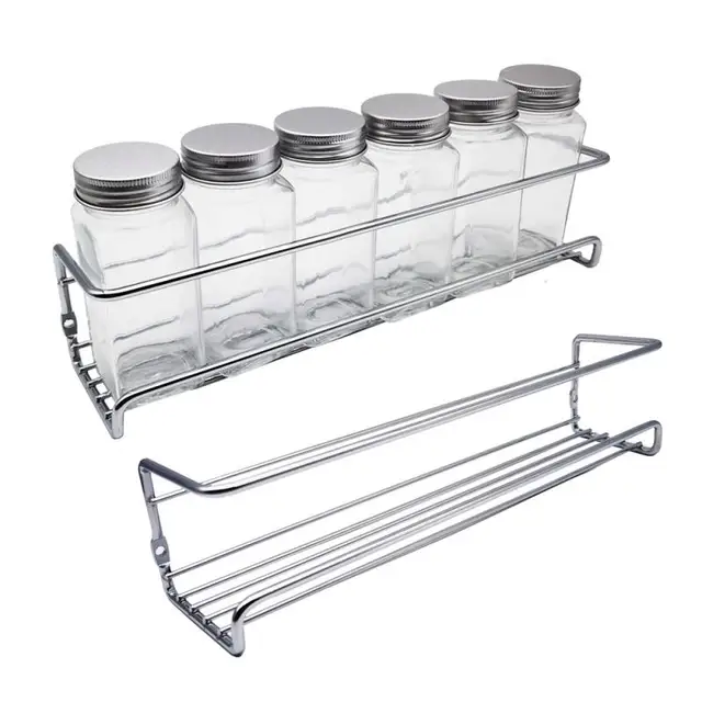 Wall-Mounted Kitchen Spice Rack 4