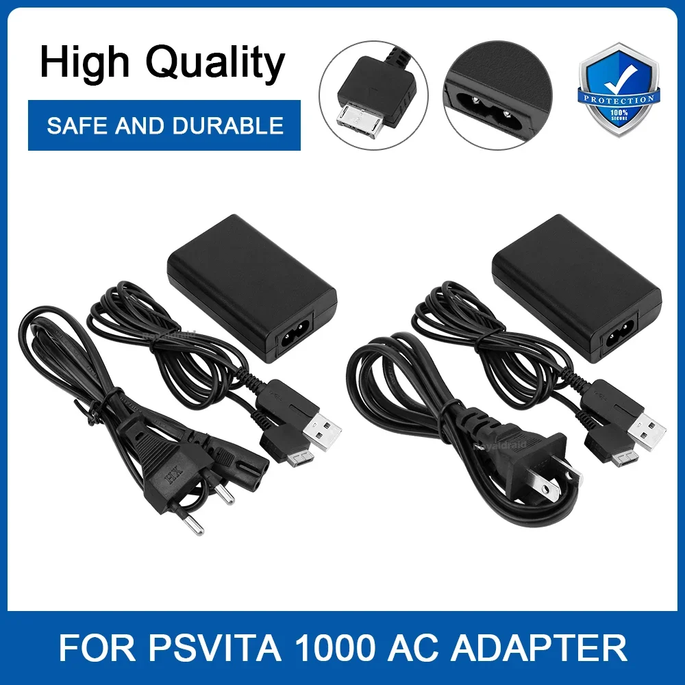 EU/US Plug Home Wall Charger AC Adapter Power Supply Cord for Sony PSP/PSV Host ACCU PSP1000/2000/3000 Supply Source and Game 6
