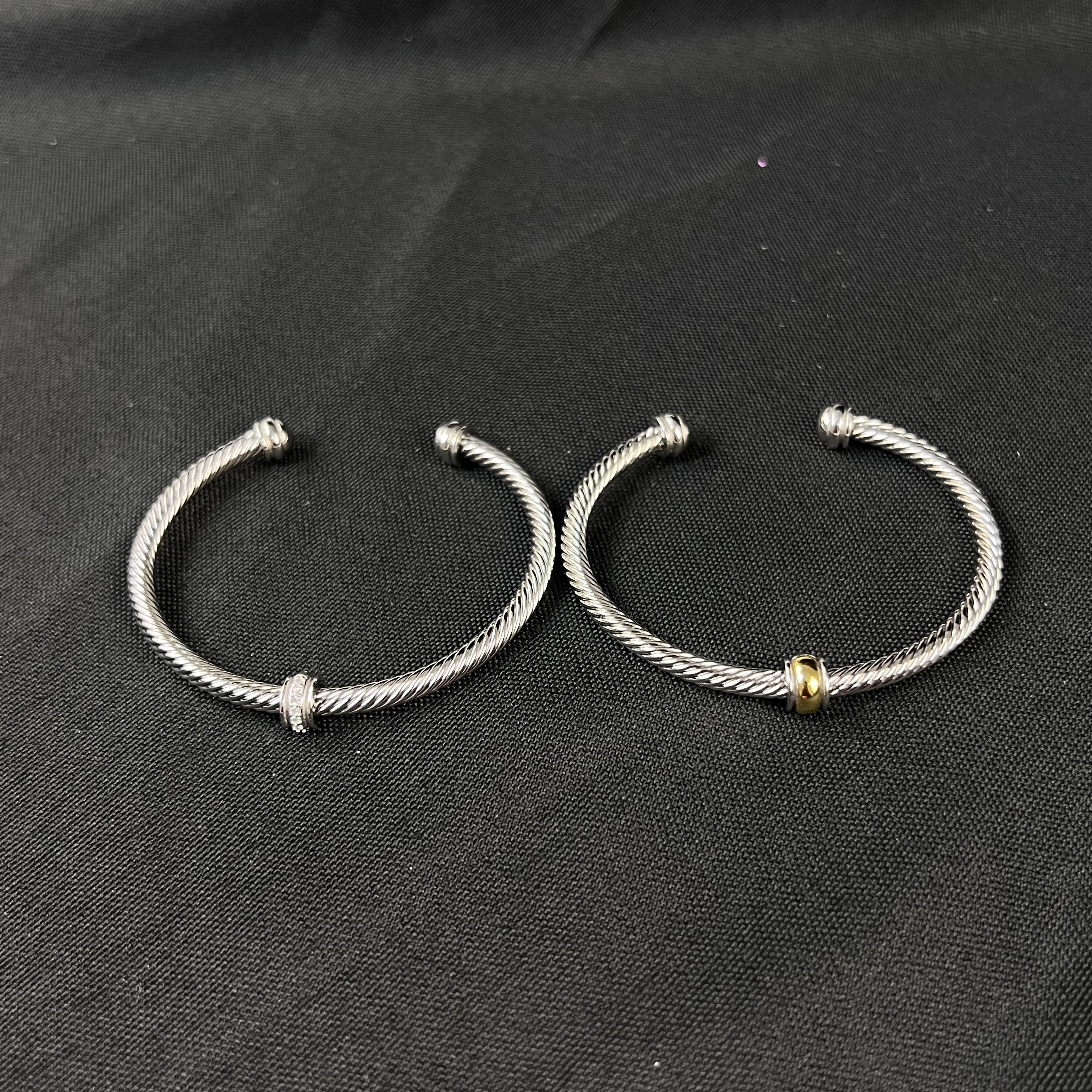 S925 الفضة الاسترليني الجديدة 4mm حبة واحدة مع سوا...