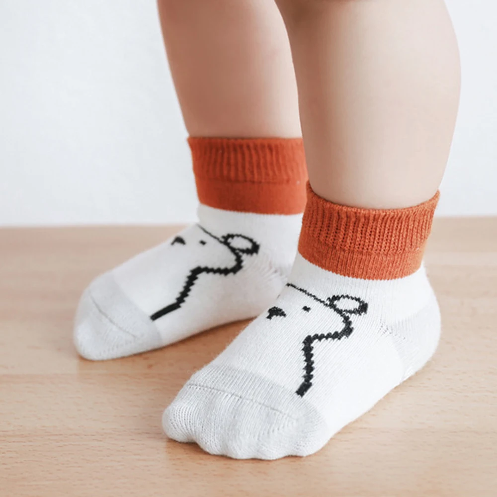 

3 пары/комплект, нескользящие носки для новорожденных