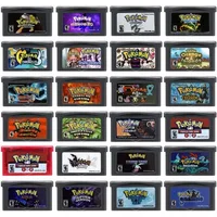 GBA Game Cartridge 32 Bit Video Game Console Card Pokemon Series FireRed Rocket Unbound Radical Red Sienna Sweet for GBA 1