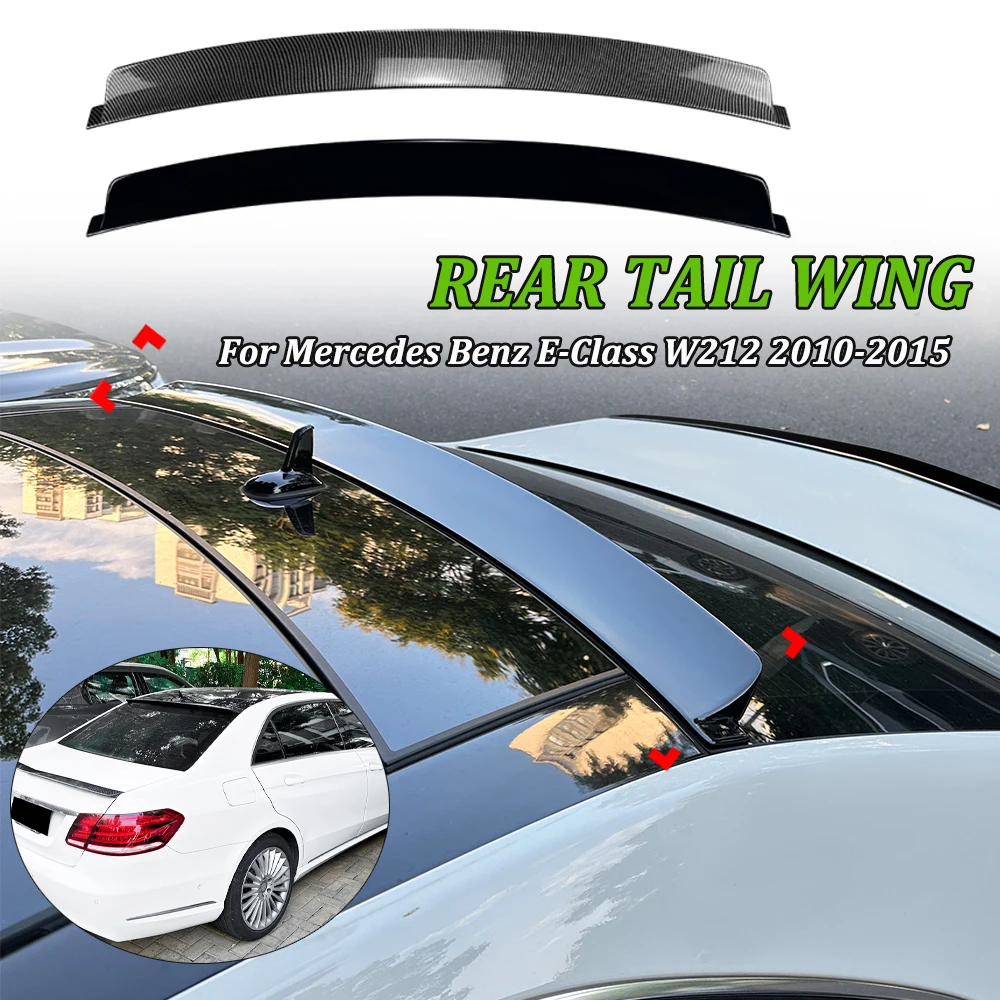 Sample Customization Carbon Fiber Rear Boot Spoiler For Mercedes Benz E-Class W212 E300 2008-2015 - W212 Amg Spoiler, Mercedes W212 Rear Spoiler