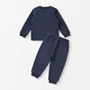 Комплект хлопковой одежды MiniCar для новорожденных девочек и мальчиков, осенняя одежда из 100% хлопка, 2 предмета, малыш, детская одежда 3