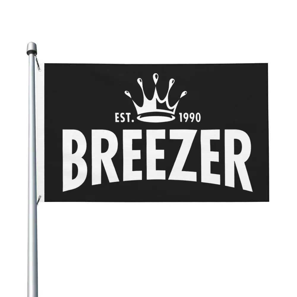 New Breezer Double Sided Banner Breeze Flag Garden Flag Bandiera Decorativa Party Banner 3 X5Ft (90X150Cm)