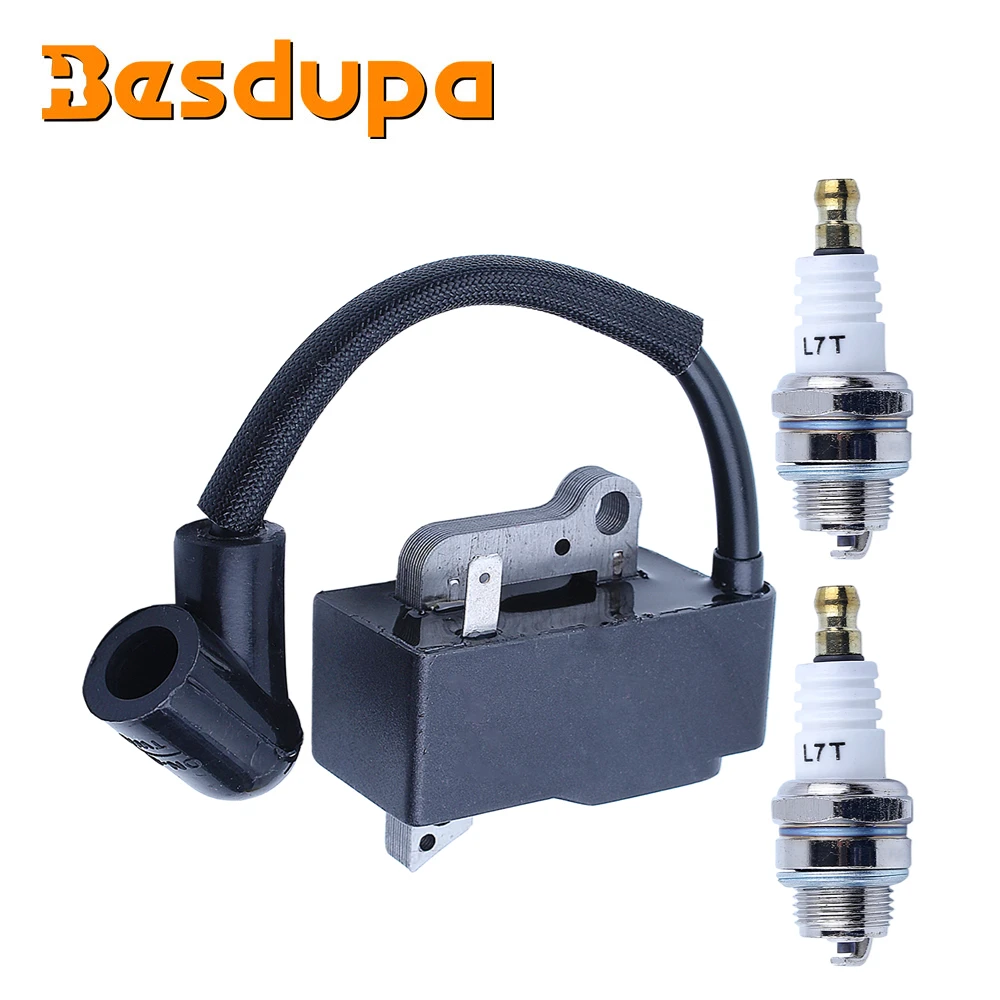 

Ignition Coil Spark Plug For Husqvarna 435 435E 440 440E 445 445E 450 450E Jonsered CS2240 CS2240S CS2245 CS2245S CS2250 CS2250S