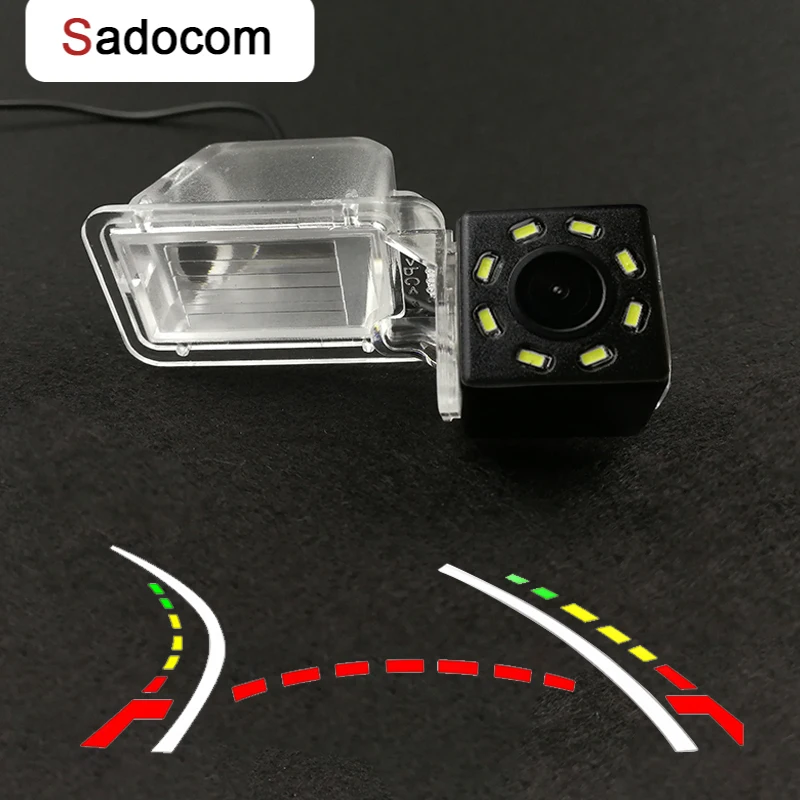 

HD Беспроводная Автомобильная CCD задняя камера рыбий глаз 12 led динамическая рамка ночного видения Водонепроницаемая для Great Wall Lingao FLORID H5 H6 M3 C50