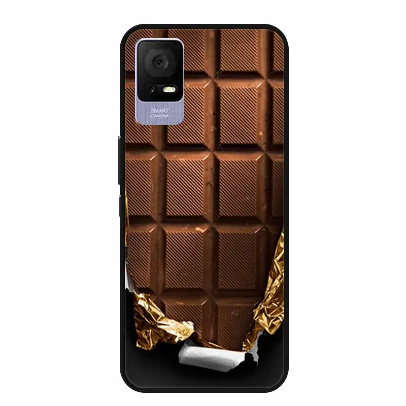 Fashionable Soft TPU Silicone Phone Cover - Stylish Painted Bumper Case