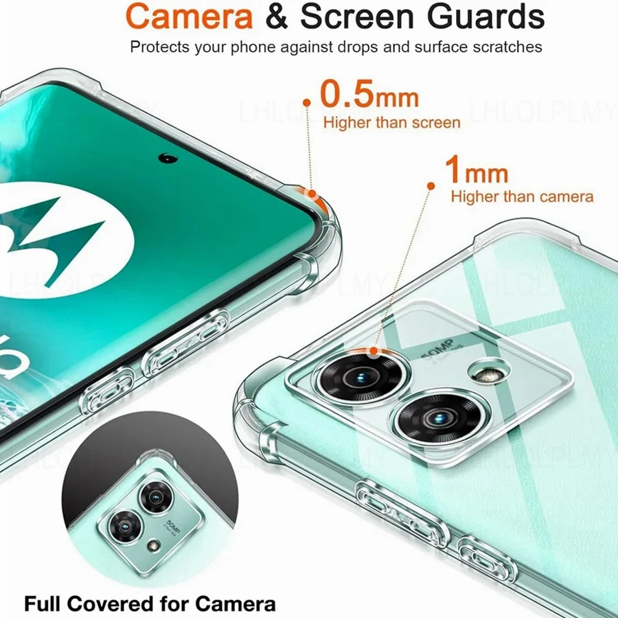 Thick Shockproof Silicone Phone Case - Durable Protective Cover