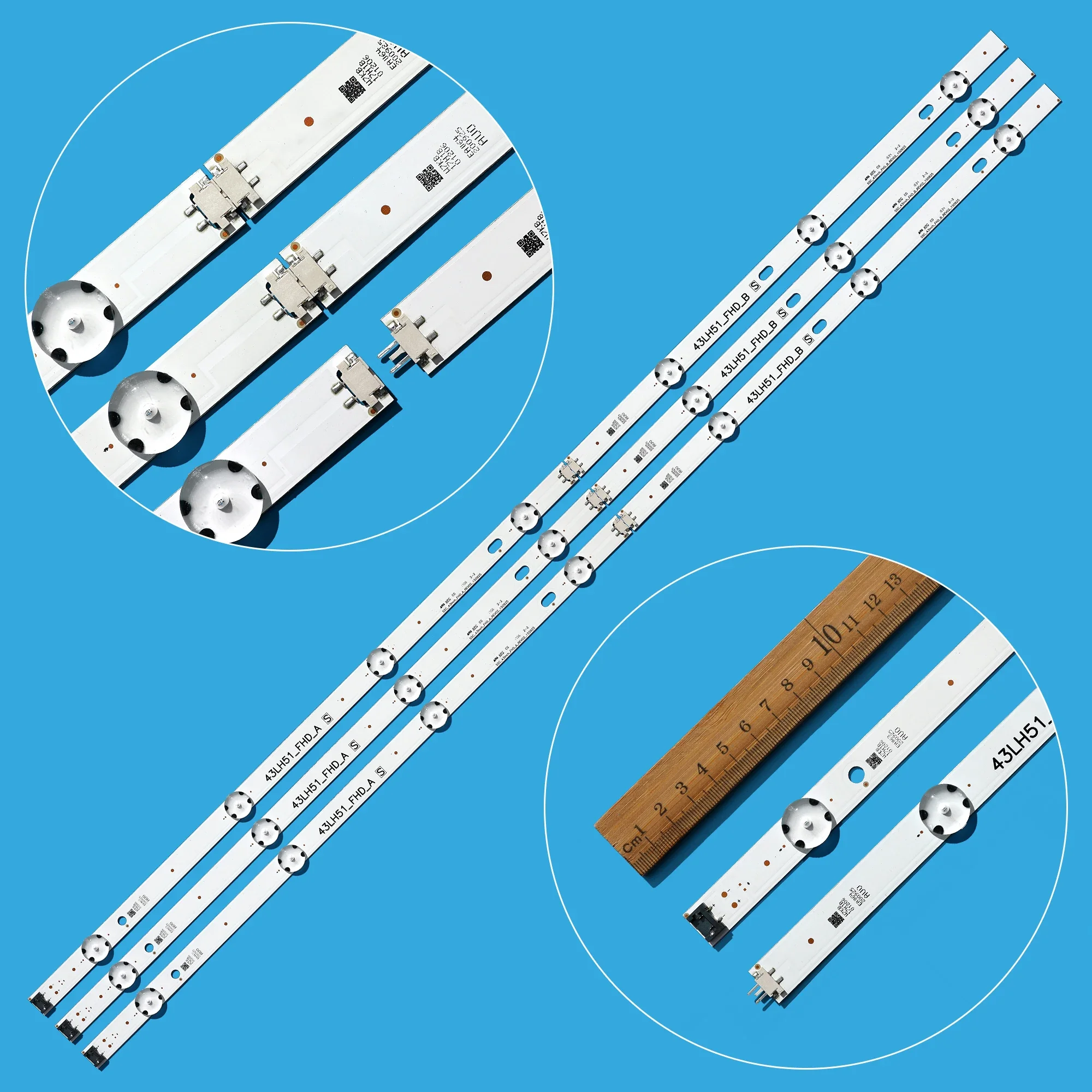 LED Light LED Backlight Strip For 43LF510V 43LF5100 43LH590 43LH510V 43LH520V 43LH51_FHD_A/B 43LH570V 43LH590V 43LJ515V 43LJ515V