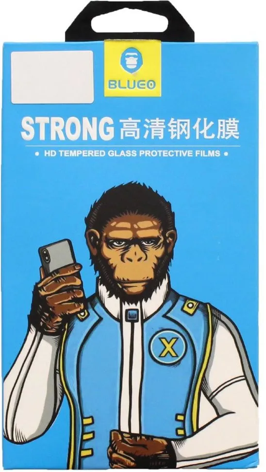 Приватное защитное стекло Blueo 3D Anti-Broken edge Anti-Peep для iPhone 7 Plus/8 Plus с черной рамкой