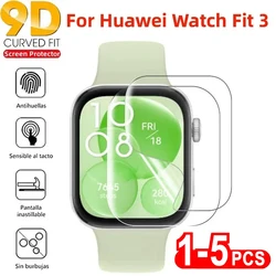 Hydrogel Film HD Soft Anti-Scratch Screen Protector - Premium Smartwatch Accessory - Huawei Watch Fit 3 (2 PCS)