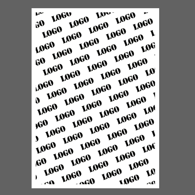 100pcs/lot Handmade Soap Wrapping Paper Translucent Wax Paper Custom Tissue Paper Gift Wrapping Paper Customzied Logo 