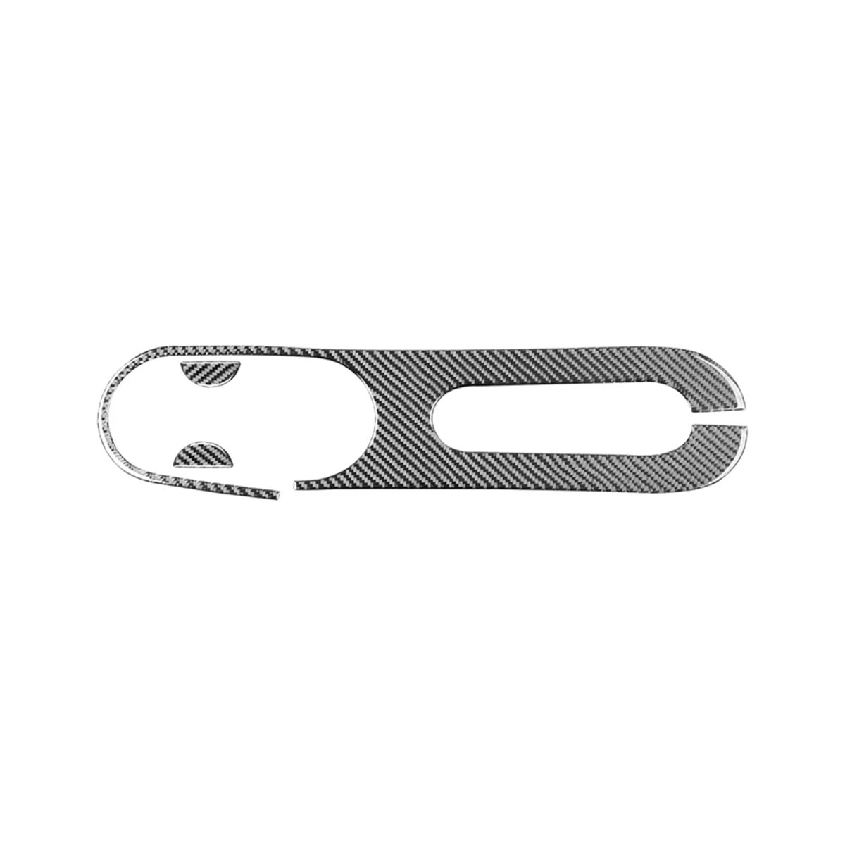 

Для Fiat 500 2012-2015 мягкий автомобильный центральный тормоз из углеродного волокна ручной тормоз держатель Крышка отделка стикер аксессуары