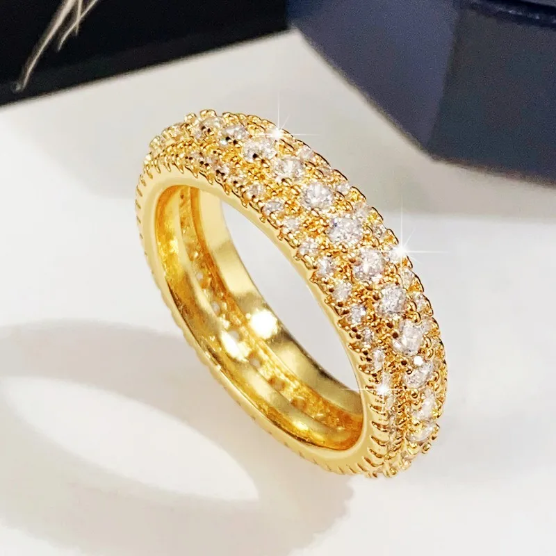 アクセサリー ELEMENT Eternity Ring - Gold Gold Bezel Set Cubic Zirconia Eternity Ring of 14 Karat Gold