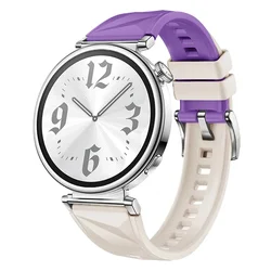 Silicone Sports Bracelet for 18mm watch strap (Starlight purple-S)