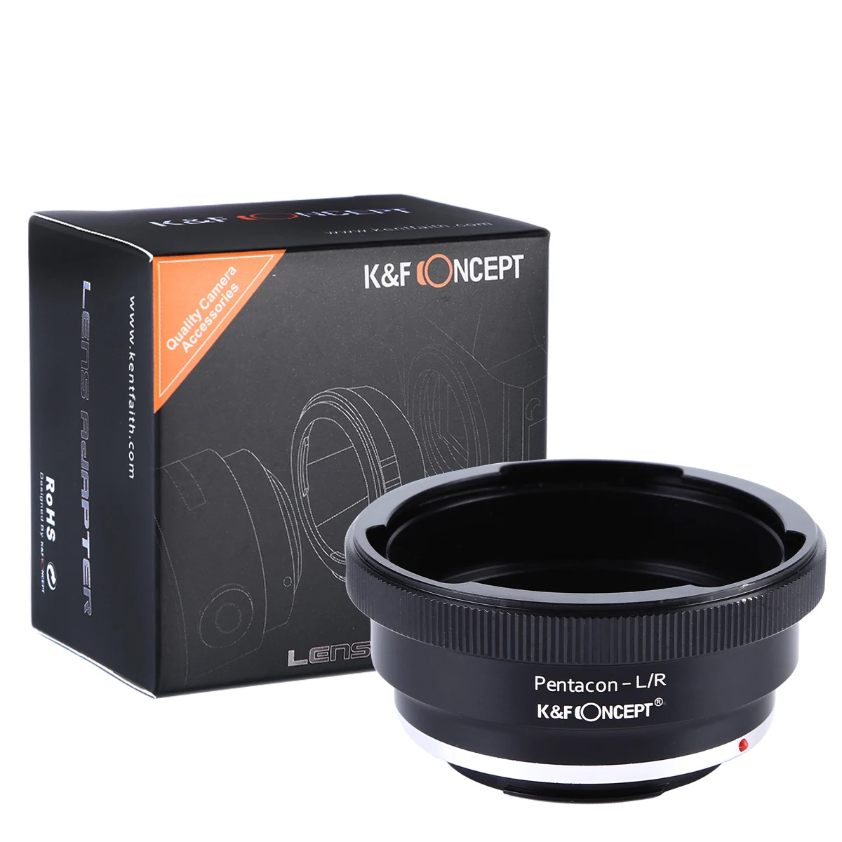 Adattatore Per Obiettivo K & F Concept Per Obiettivo Con Attacco Pentacon Per Fotocamera Leica R