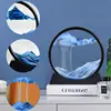 7-inch Quicksand Sand View Deep Sea Art Picture Hourglass 3D Dynamic Display Motion Sand Painting Home Office Decoration Gifts 4