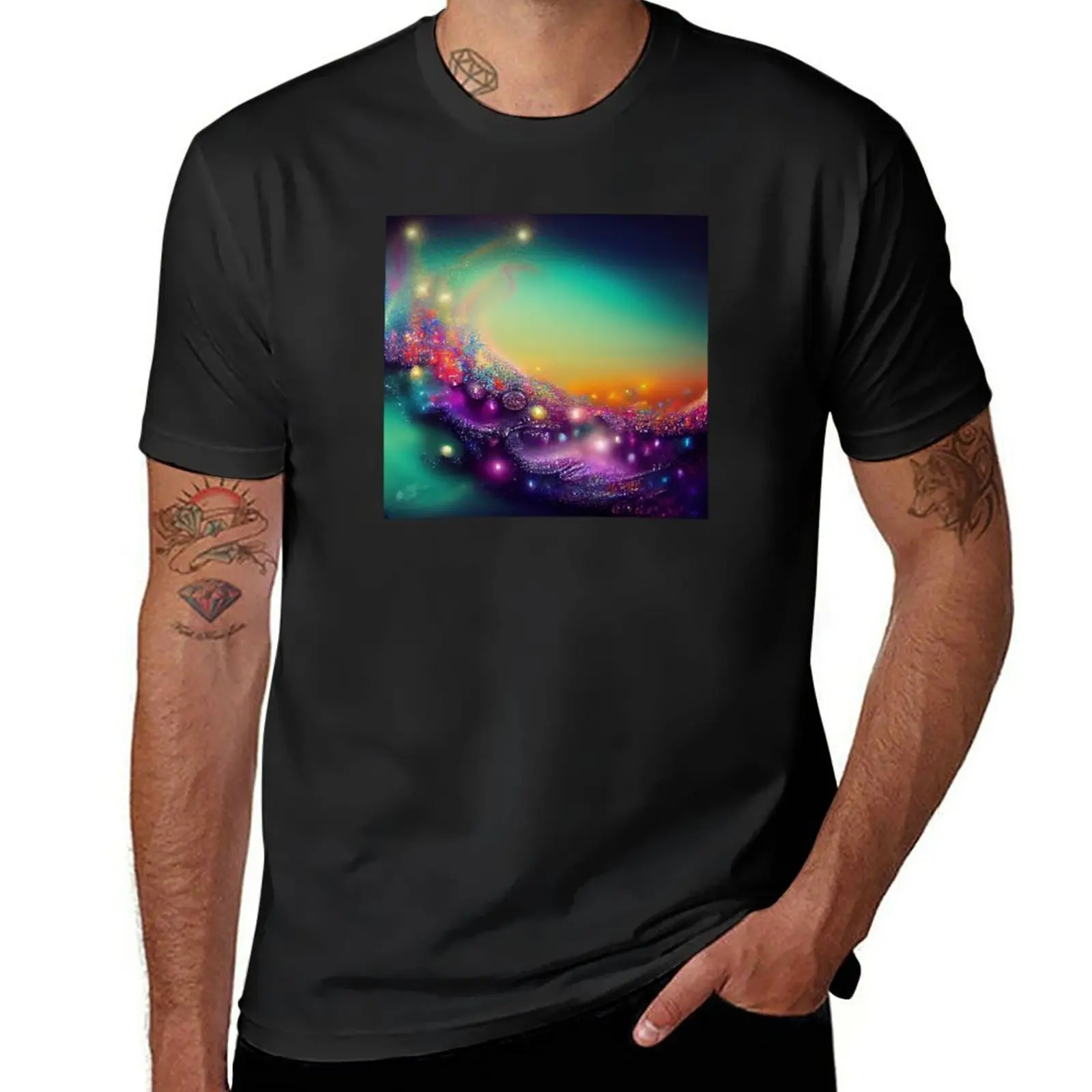 

New Faerie Dust T-Shirt hippie clothes sweat shirts Men's long sleeve t shirts