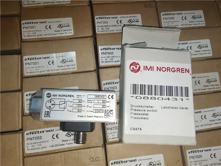 

0880431 Norgren, переключатель давления из Великобритании, новый и оригинальный
