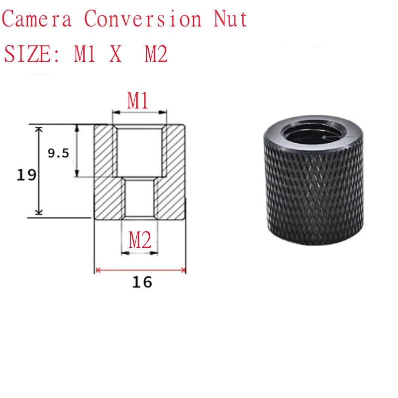 Sourcing Map 20 Dadi Zigrinati A Testa Zigrinata, 1/4"-20 X 15 Mm - Foto 2