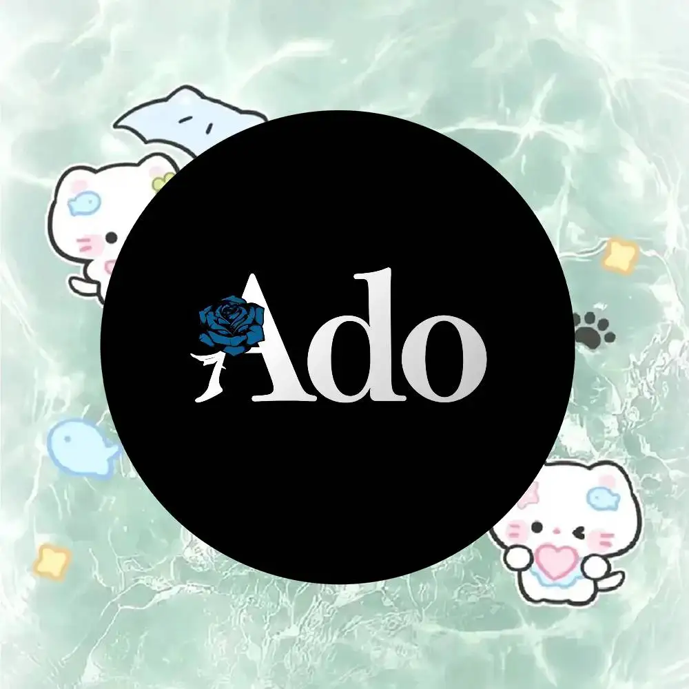 Singer Ado Badges Tinplate Soft Button Pin Brooch Metal Badge Custom Jewelry Accessories Hat Bag Lapel