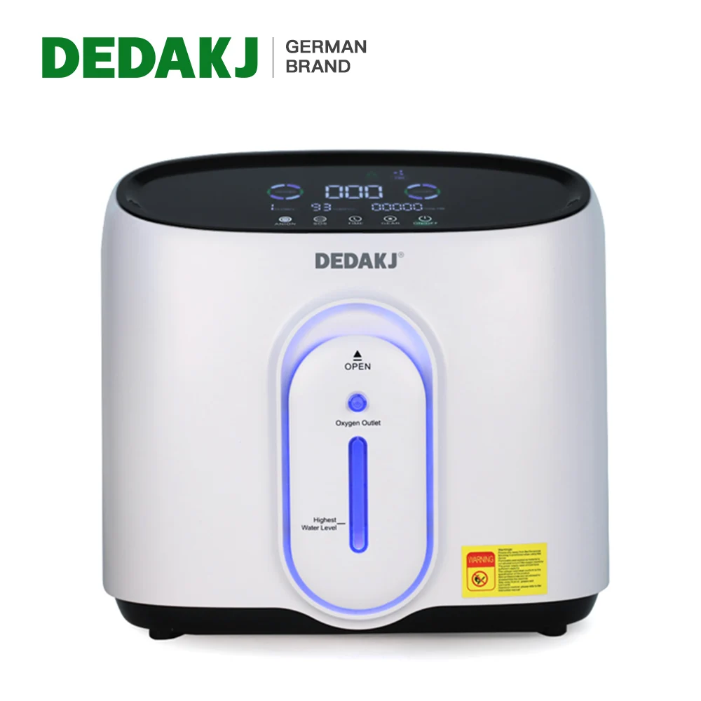 DEDAKJ 酸素発生器 DE-Q1 DEDAKJ DE-Q1W 1L-8L ホームケア酸素濃縮器ポータブル軽量