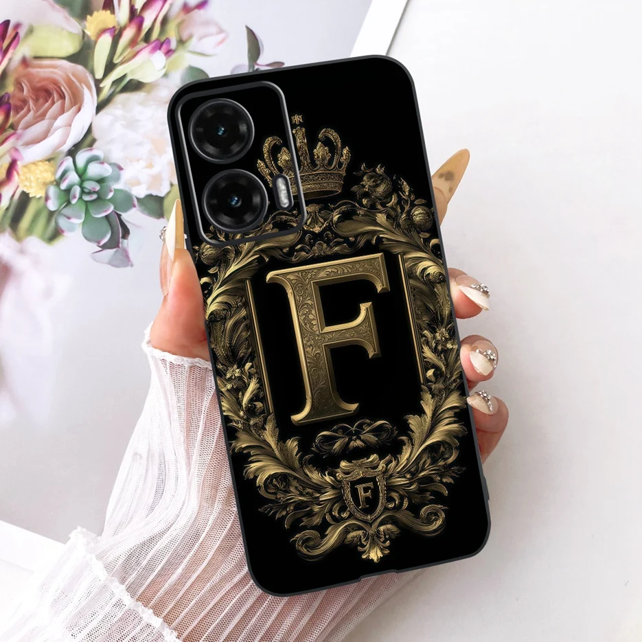 Cute Letters Soft TPU Phone Case